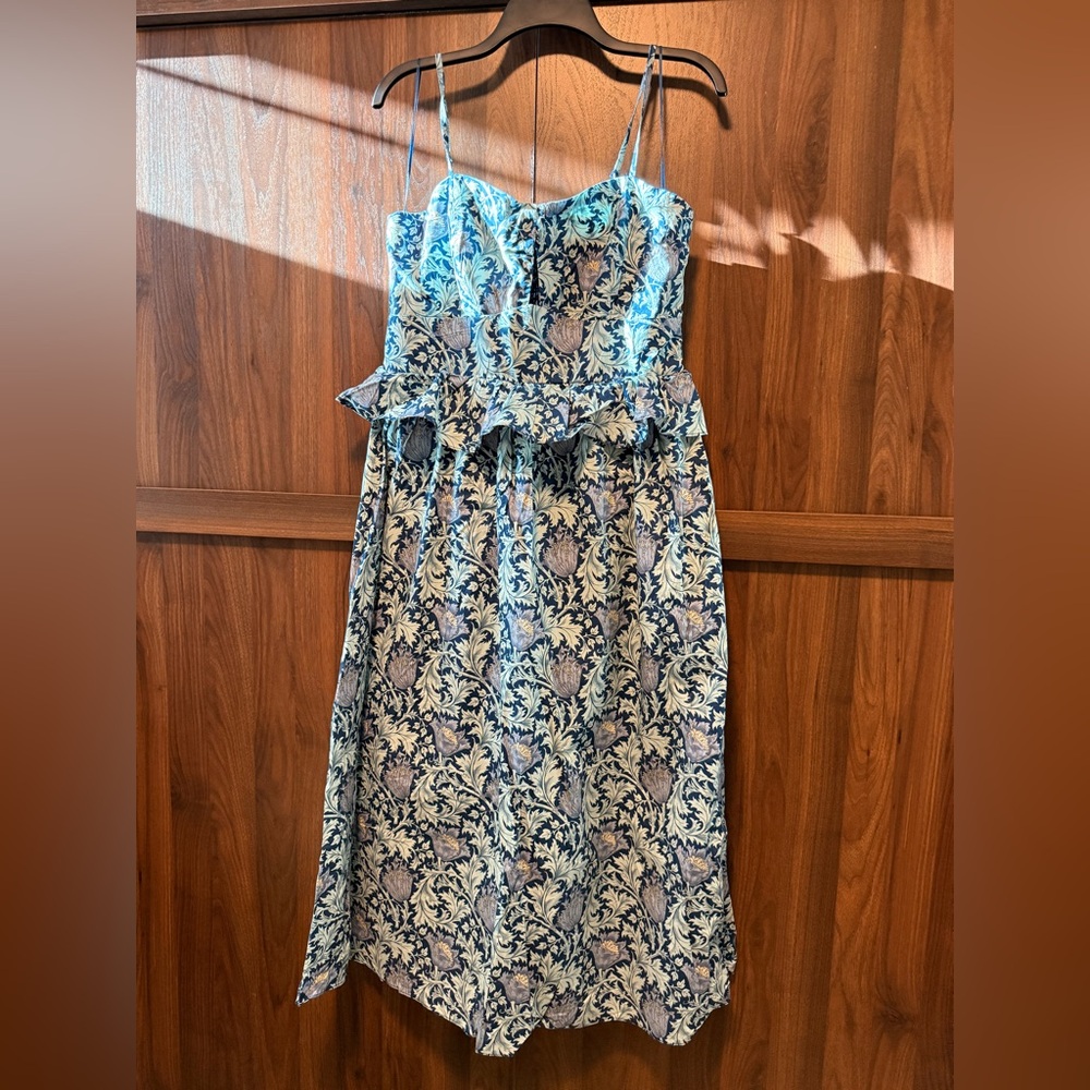 NWT Tuckernuck Hyacinth House Maeve Midi Dress, Size Large